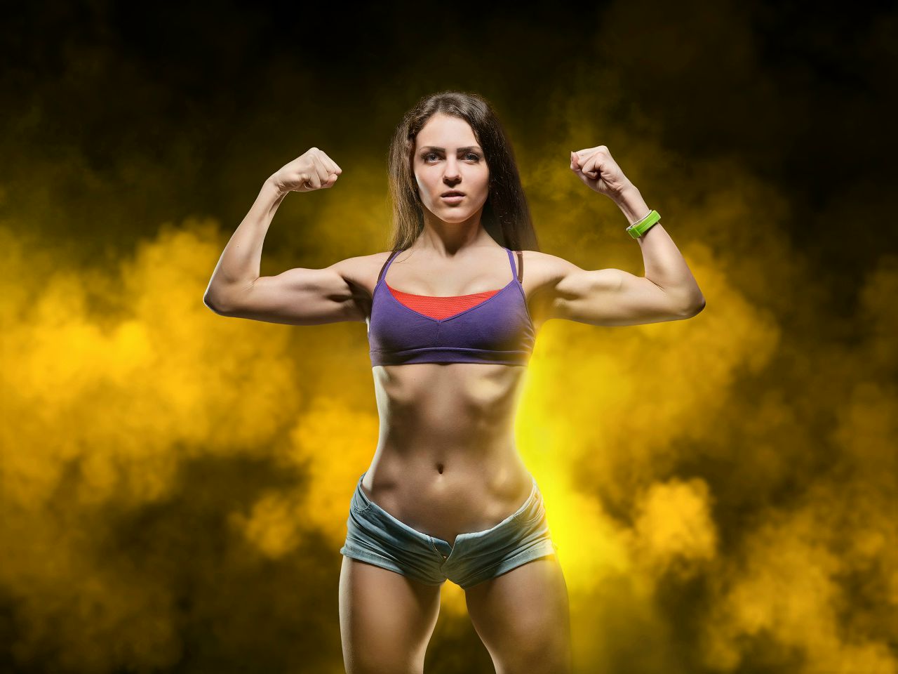 Athletic girls in Tangshan